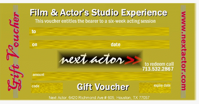 Gift voucher